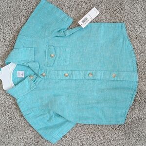 Toddler boys 2T blue dress shirt